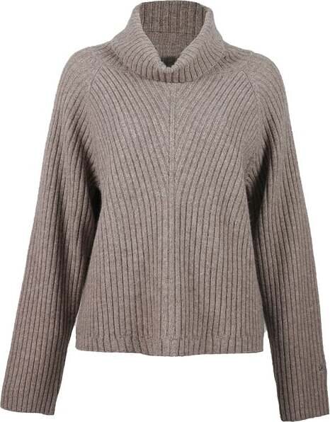 Skhoop Signe Roll Neck Womens Walnut