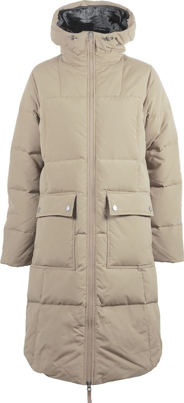 Skhoop Selma Down Coat Womens Khaki