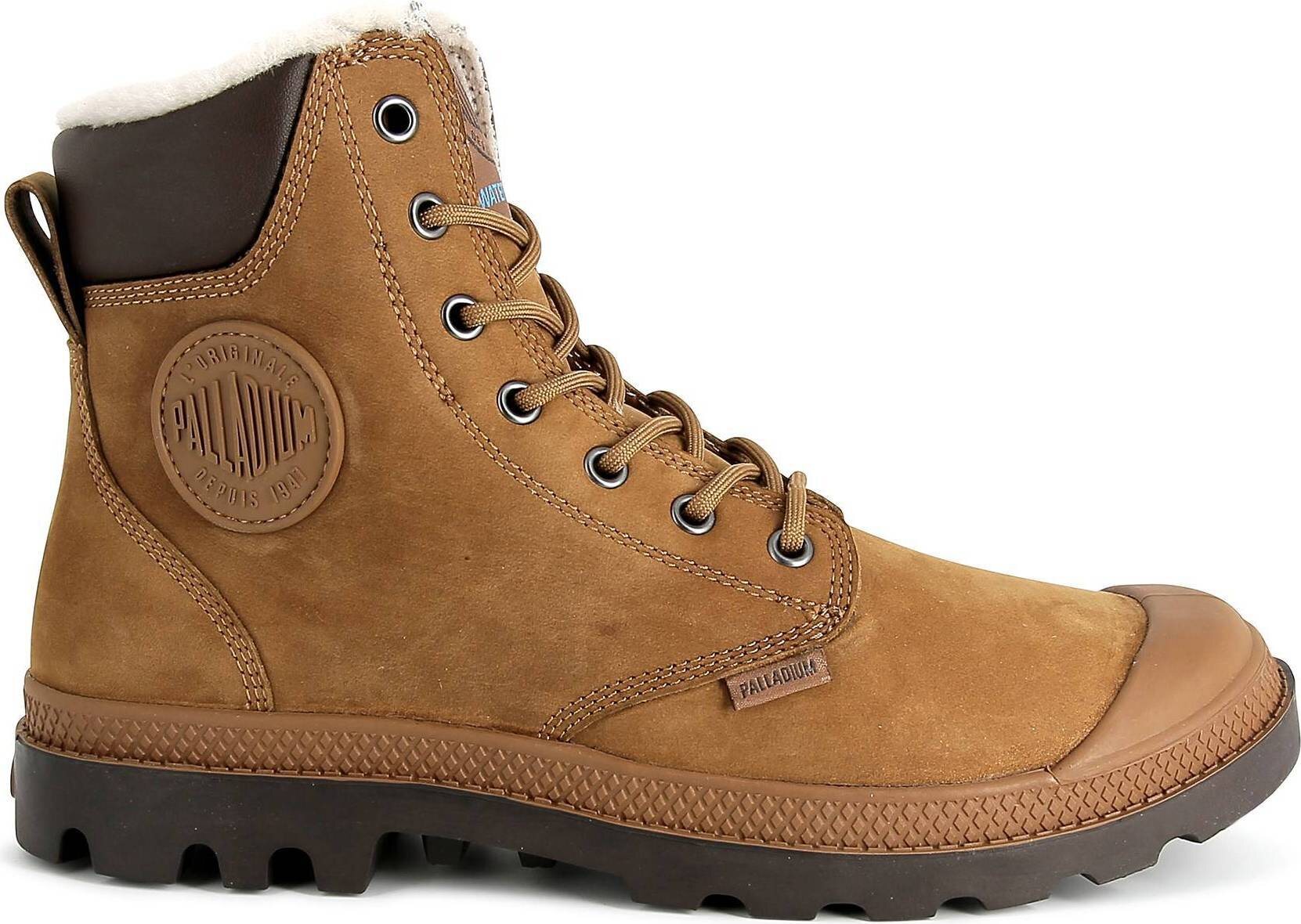 Palladium Pampa Sport Cuff WPS Mens Mahogany/Chocolate