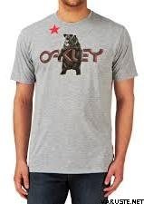 Oakley O-Cali Bear Tee Heather Grey