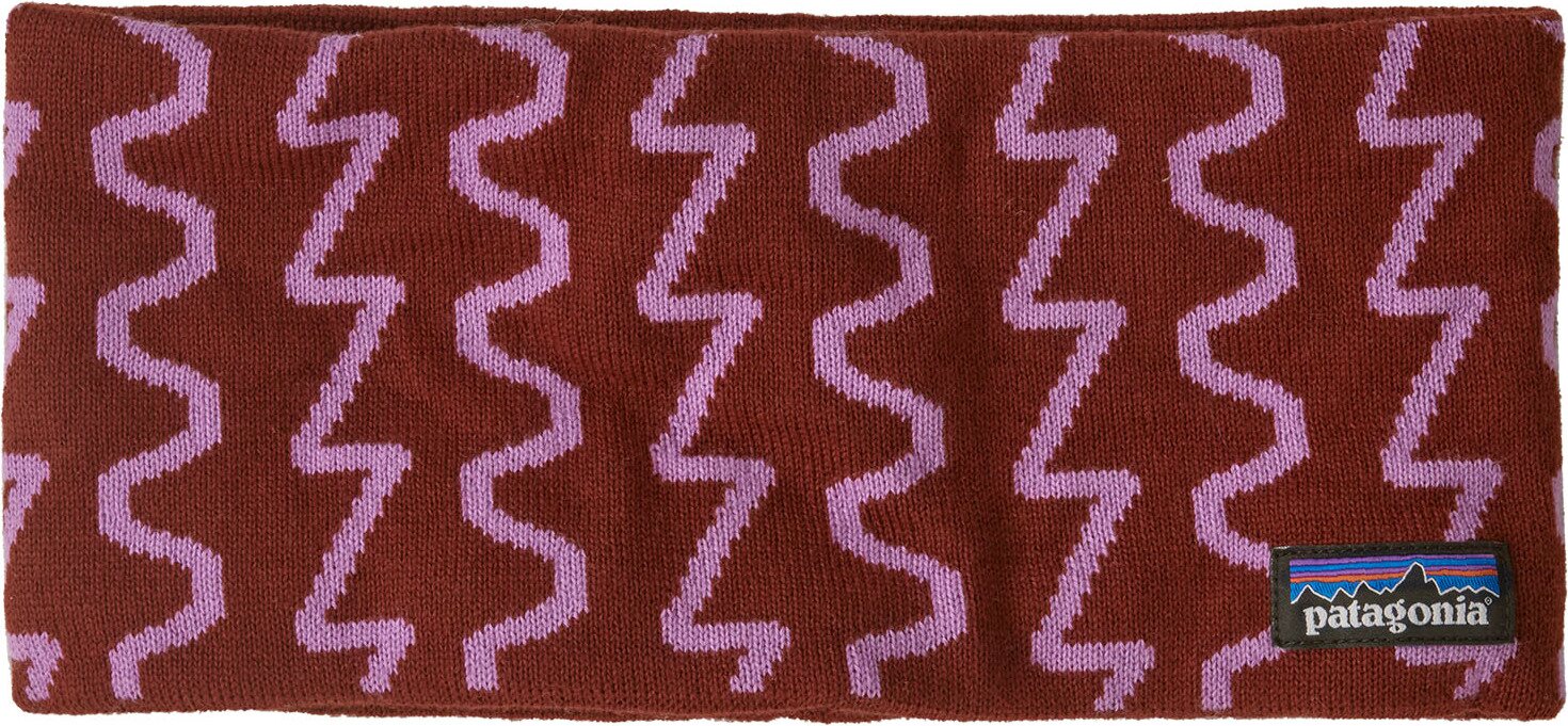 Patagonia Powder Town Headband Fresh Tracks: Dried Vanilla