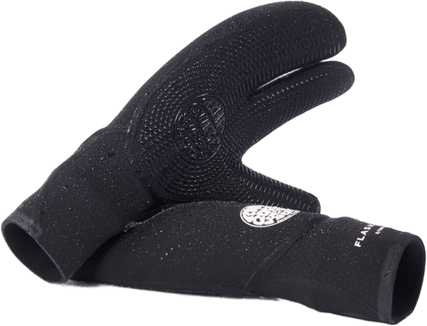 Rip Curl Flashbomb 5/3 3 Finger Glove Black