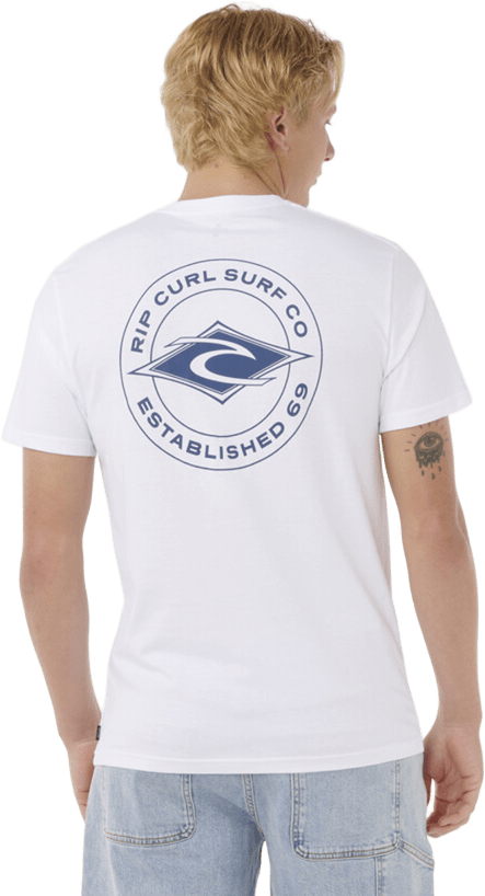 Rip Curl Staple Tee Mens White