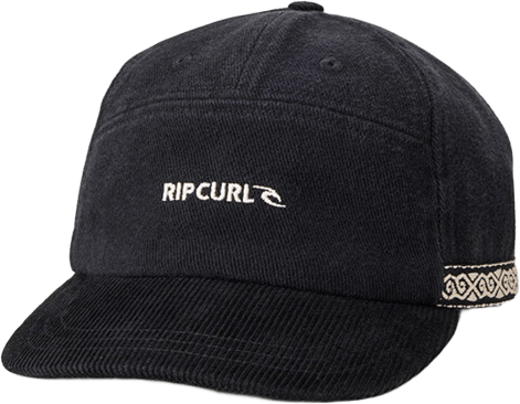 Rip Curl Cosmic Kiss 5 Panel Cord Cap Black
