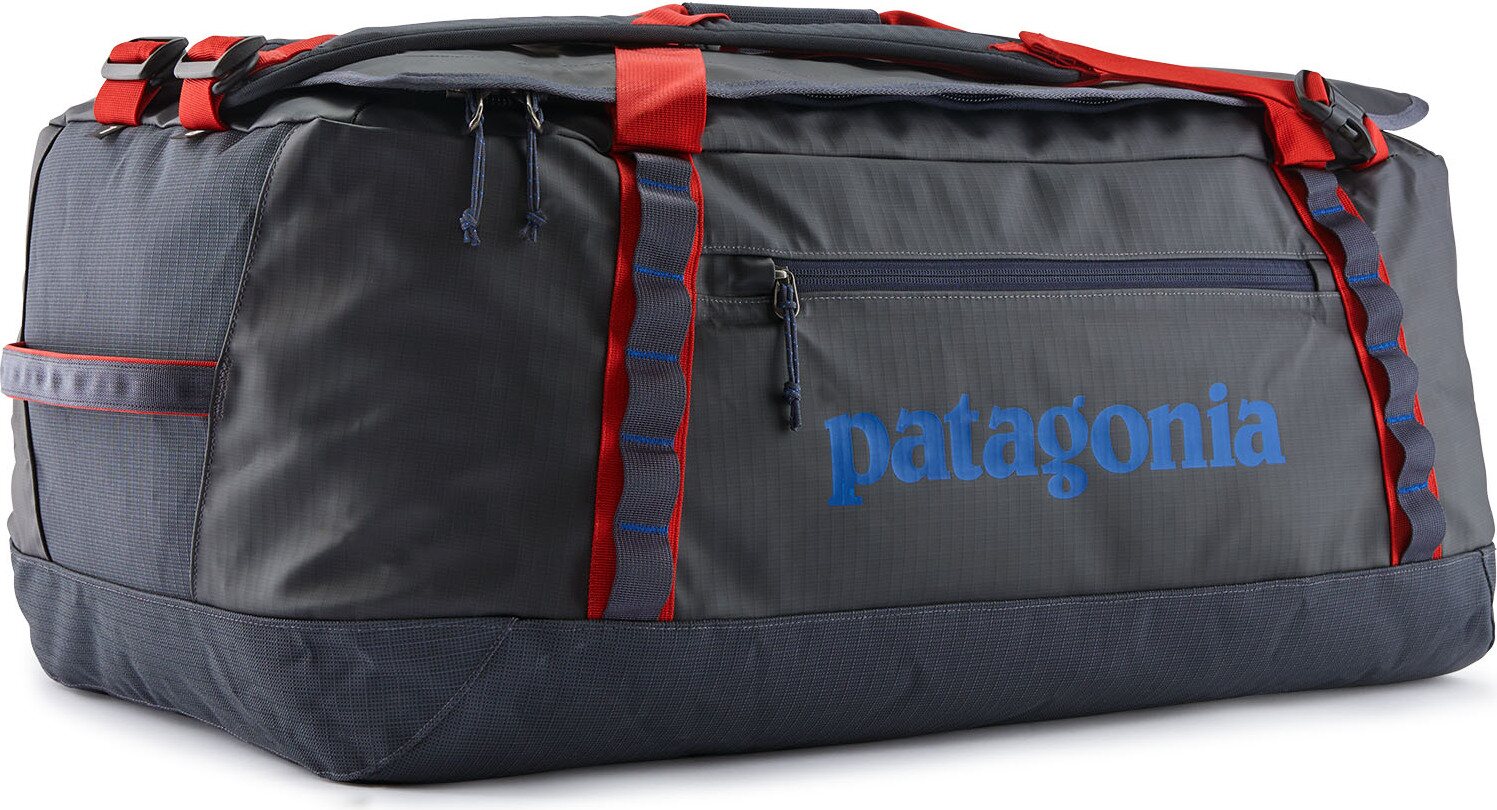 Patagonia Black Hole Duffel 70L Smolder Blue w/ Amanita Red