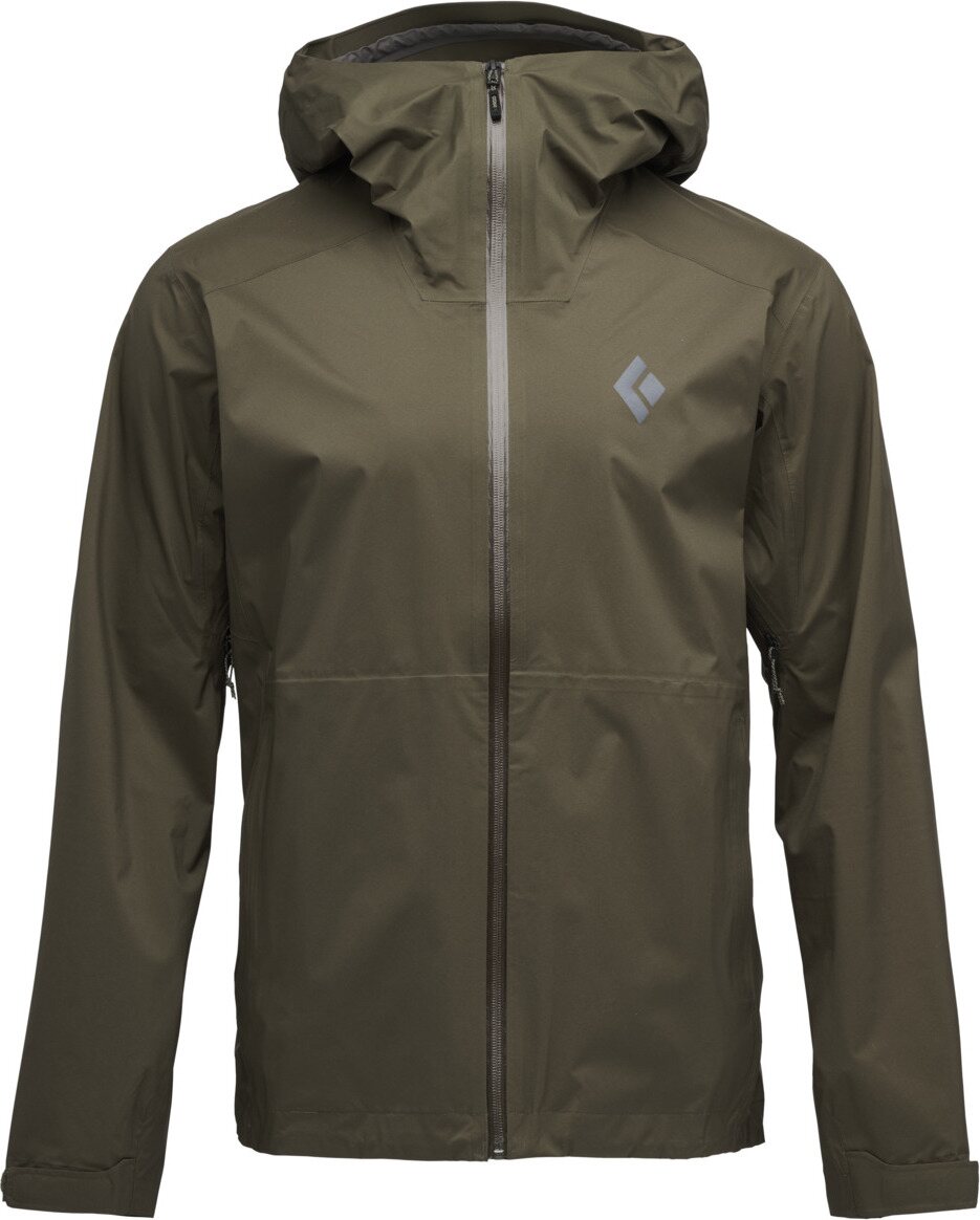 Black Diamond Fineline Stretch Shell Mens Basalt