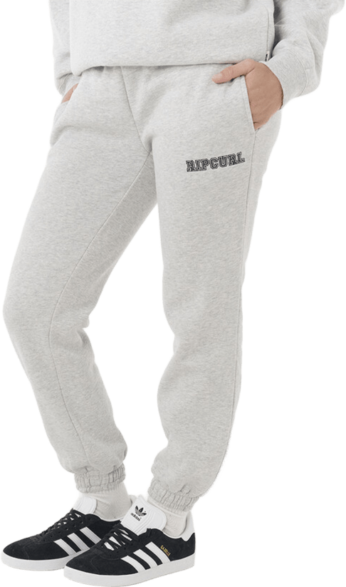 Rip Curl Varsity Pants Womens Grey Marle/Black