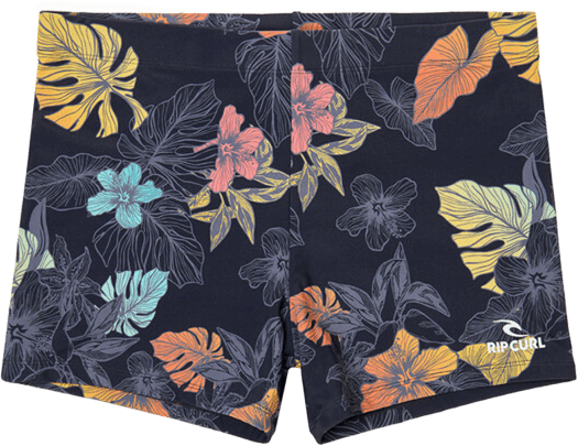 Rip Curl Corp Boyleg Sluggo Print Mens Washed Black