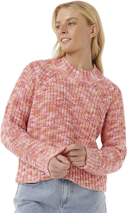 Rip Curl Beach Party Slub Sweater Womens Watermelon