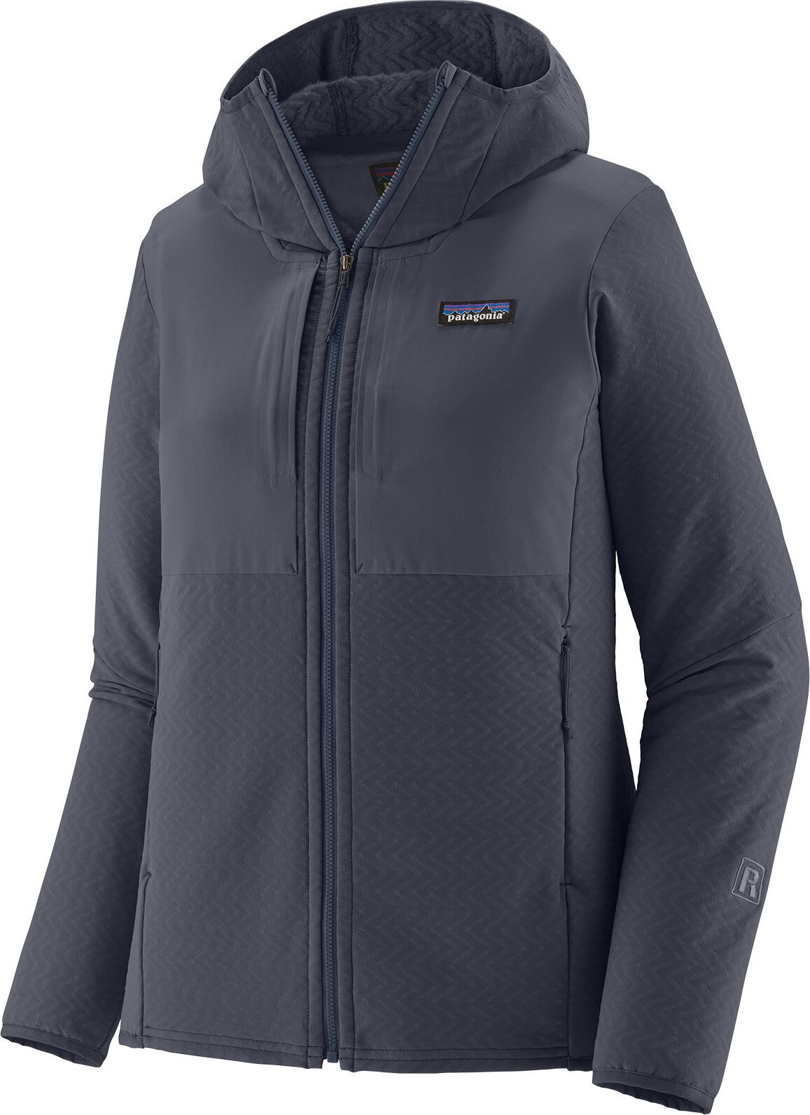 Patagonia R2 CrossStrata Hoody Womens Smolder Blue