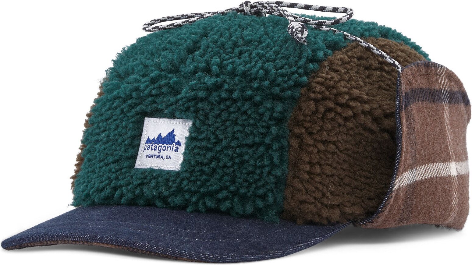 Patagonia Range Earflap Cap Cascade Green