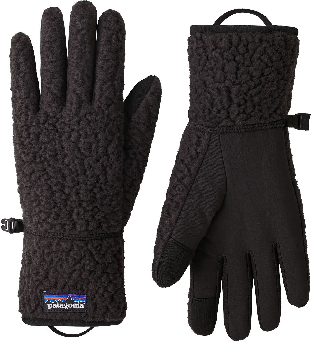 Patagonia Retro Pile Gloves Black