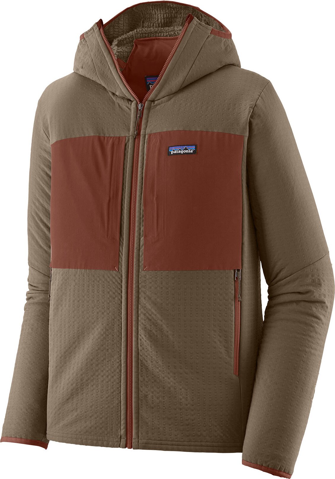 Patagonia R2 TechFace Hoody Mens Marlow Brown