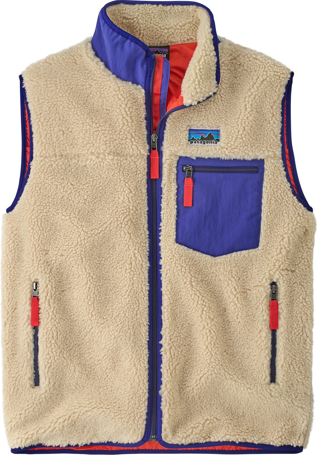 Patagonia Classic Retro-X Fleece Vest Mens Dark Natural