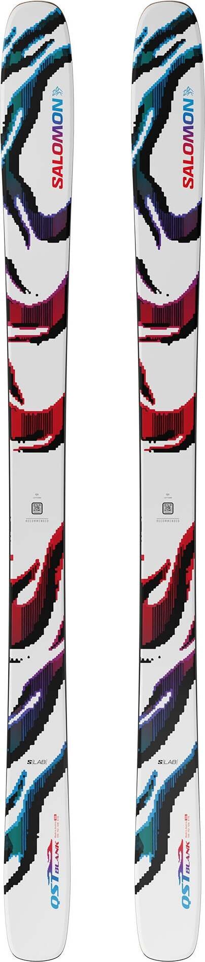 Salomon S/Lab QST Blank White / Red / Process Blue