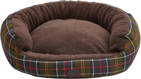 Barbour Dog Snuggle Bed 35" Classic Tartan