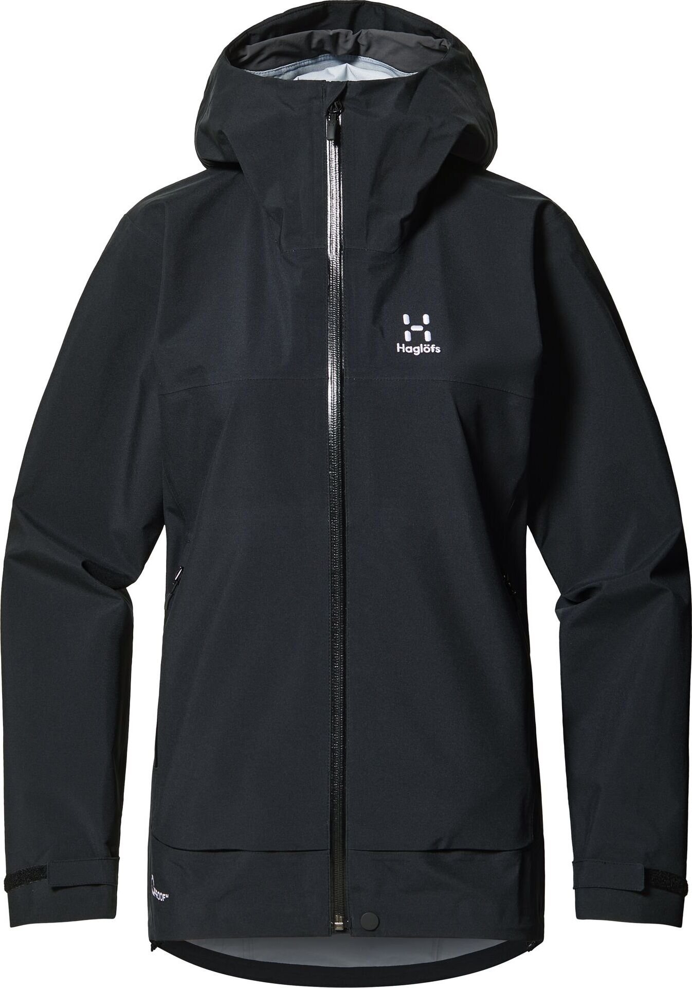 Haglöfs Front Proof Jacket Womens True Black