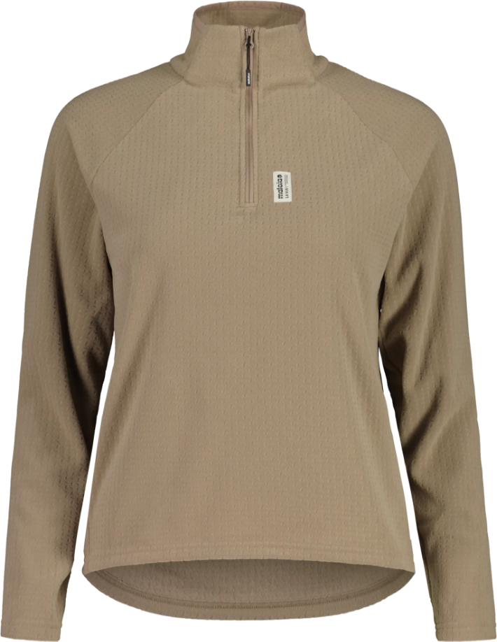 Maloja VangaM. Mountain Fleece Shirt Womens Dark Gravel