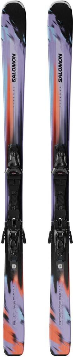 Salomon Stance Pro 86 + MI12 GW F80 Violet Tulip / Nasturtium / Black