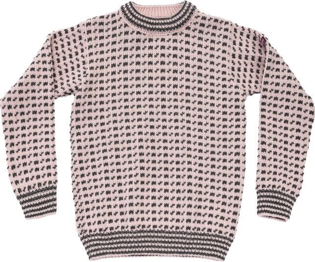 Devold Original Islender Crew Neck Sweater Chalk Pink/Anthracite