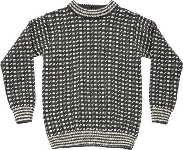 Devold Original Islender Crew Neck Sweater Anthracite/
Offwhite