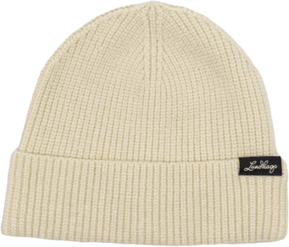 Lundhags Core Ribbed Beanie Chalk White