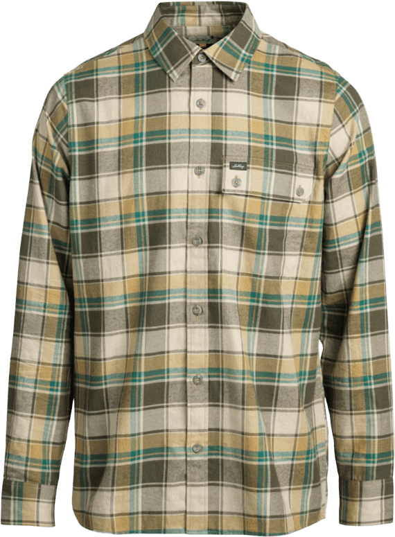 Lundhags Järpen Plaid Flannel Shirt Hay