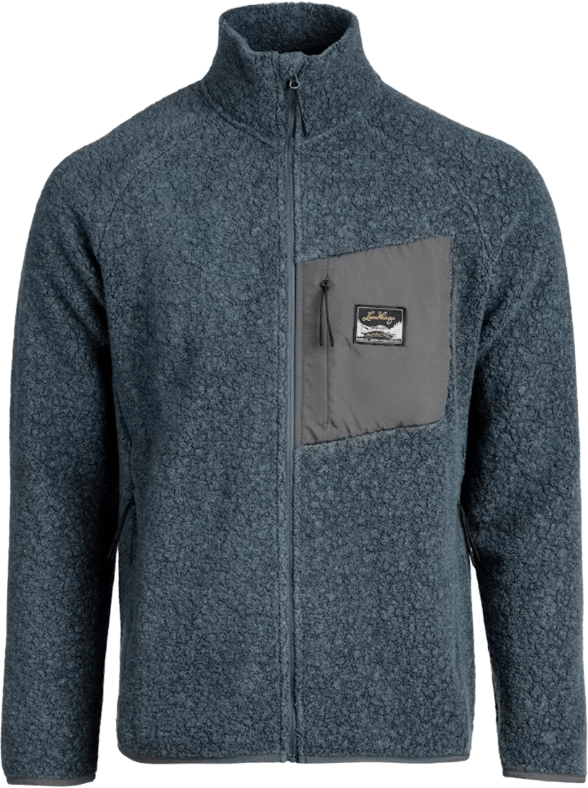 Lundhags Flok Wool Pile Mens Dark Sky Blue