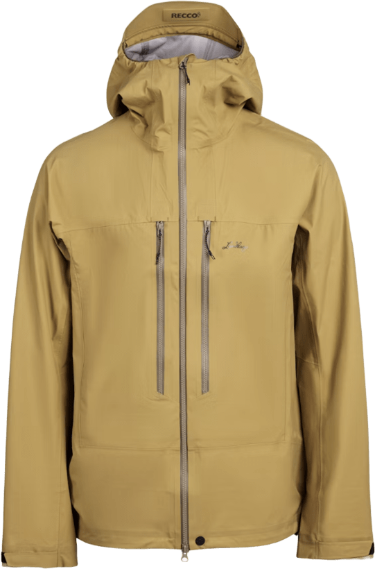 Lundhags Abisku Waterproof Jacket Mens Hay