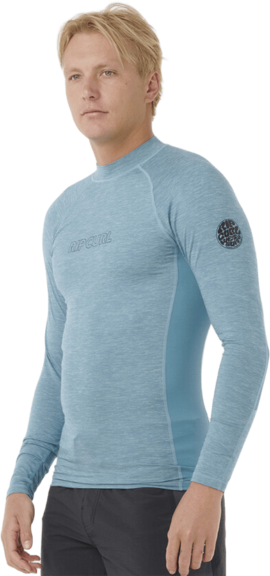 Rip Curl Dawn Patrol Perf Long Sleeve UV Tee Storm Blue