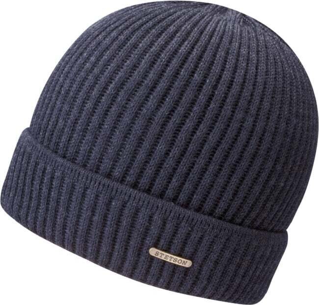 Stetson Beanie Merino Navy