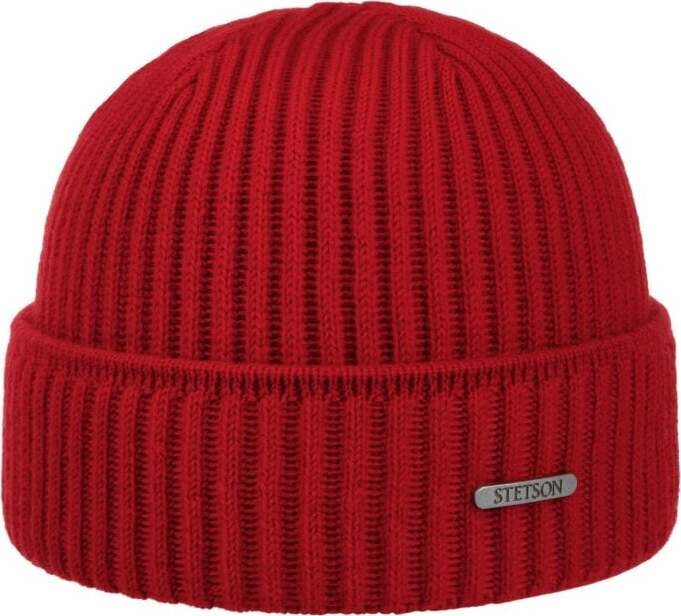 Stetson Beanie Merino Cherry