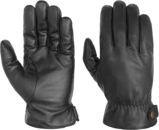 Stetson Goat Nappa Conductive Gloves Black