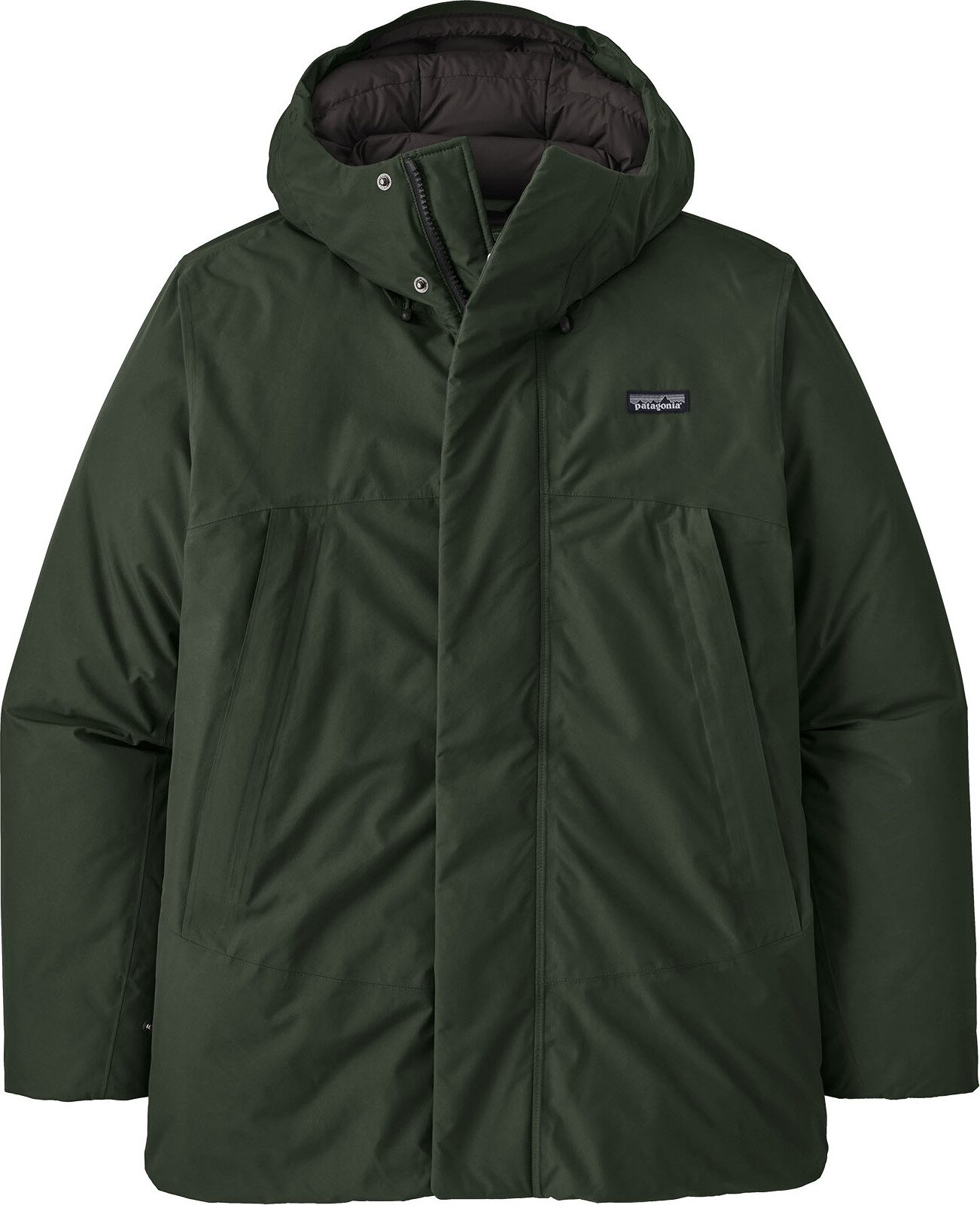 Patagonia Stormshadow Parka Mens Old Growth Green