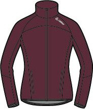 Löffler Jacket Alpha AB Light Womens Aubergine