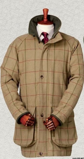 Laksen Glennan Tweed Coat 3170 Beige