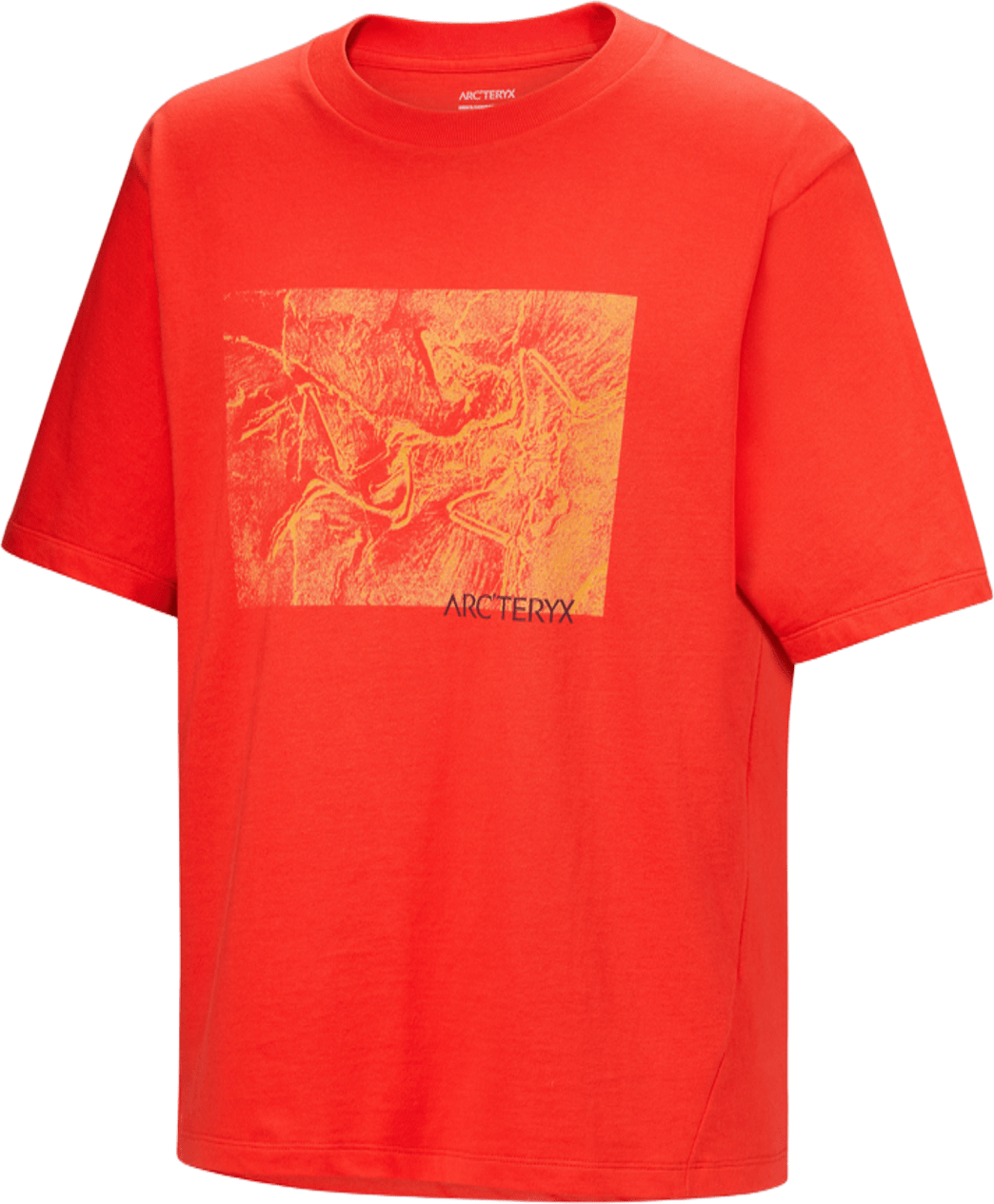 Arc'teryx Kragg Cotton Lithographica Short Sleeve Mens Dynasty