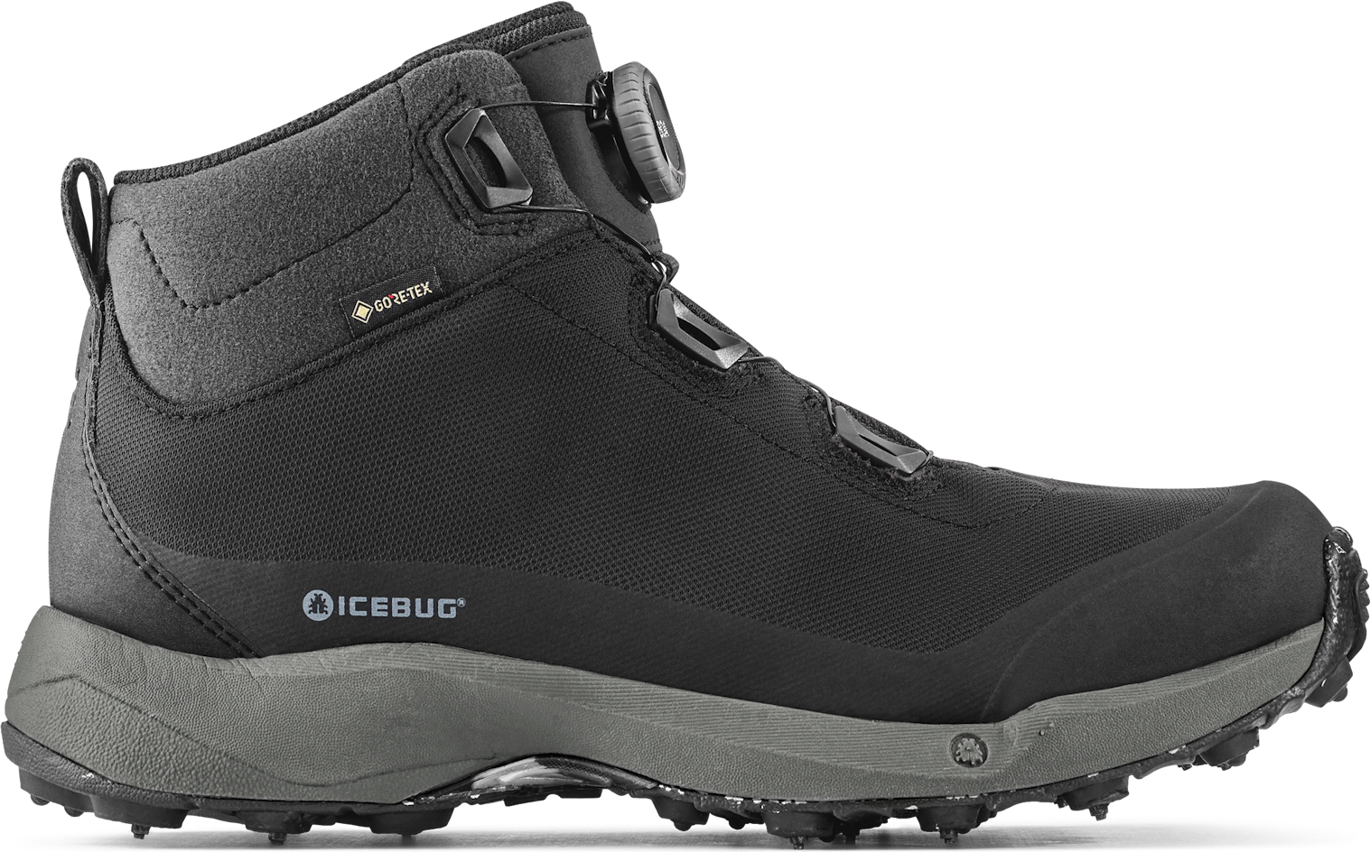 Icebug Stavre BUGrip GTX Womens Black/Granite