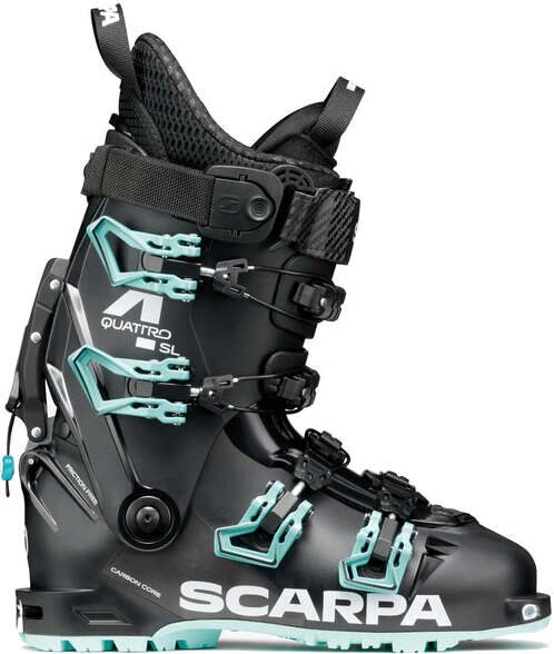 Scarpa 4-Quattro SL Womens Black - Aqua