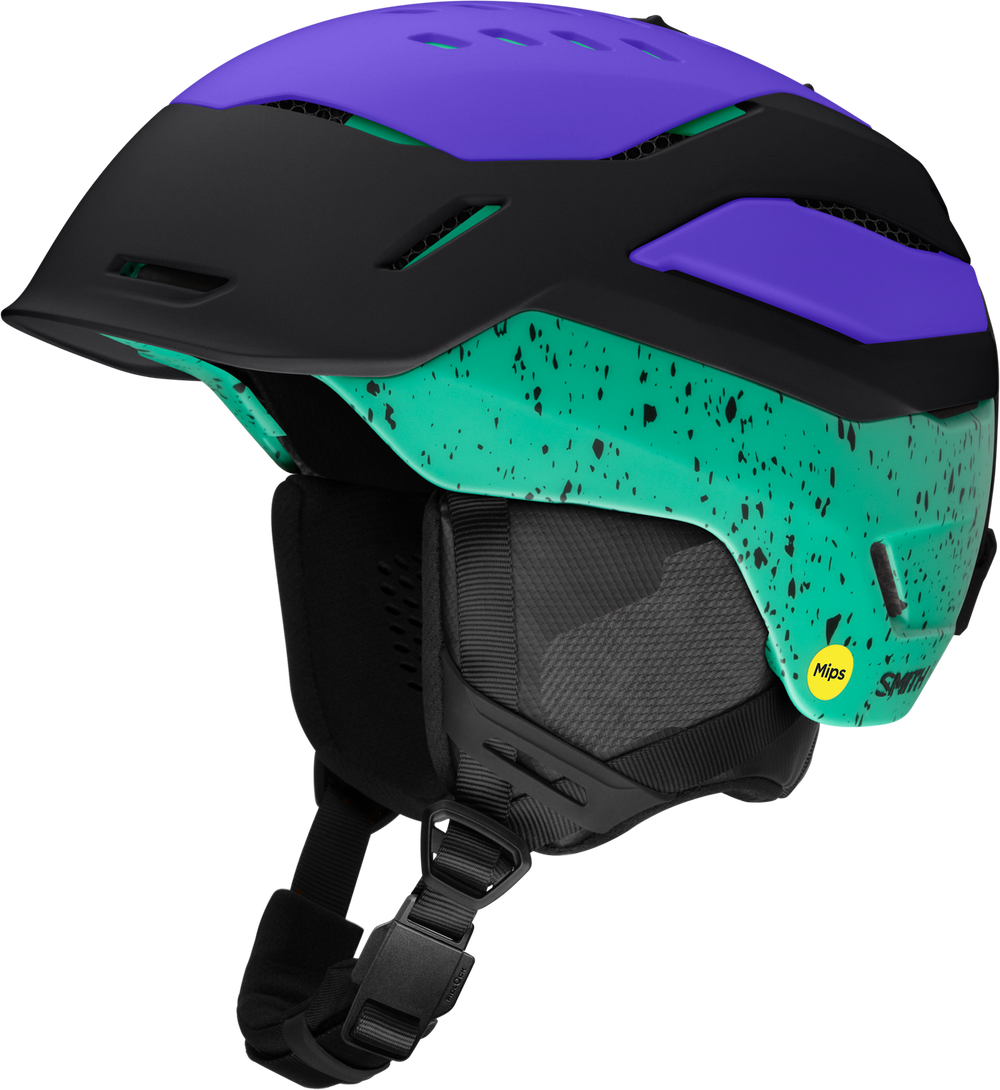 Smith Vantage 2 MIPS Matte Black / Ultraviolet / Emerald City