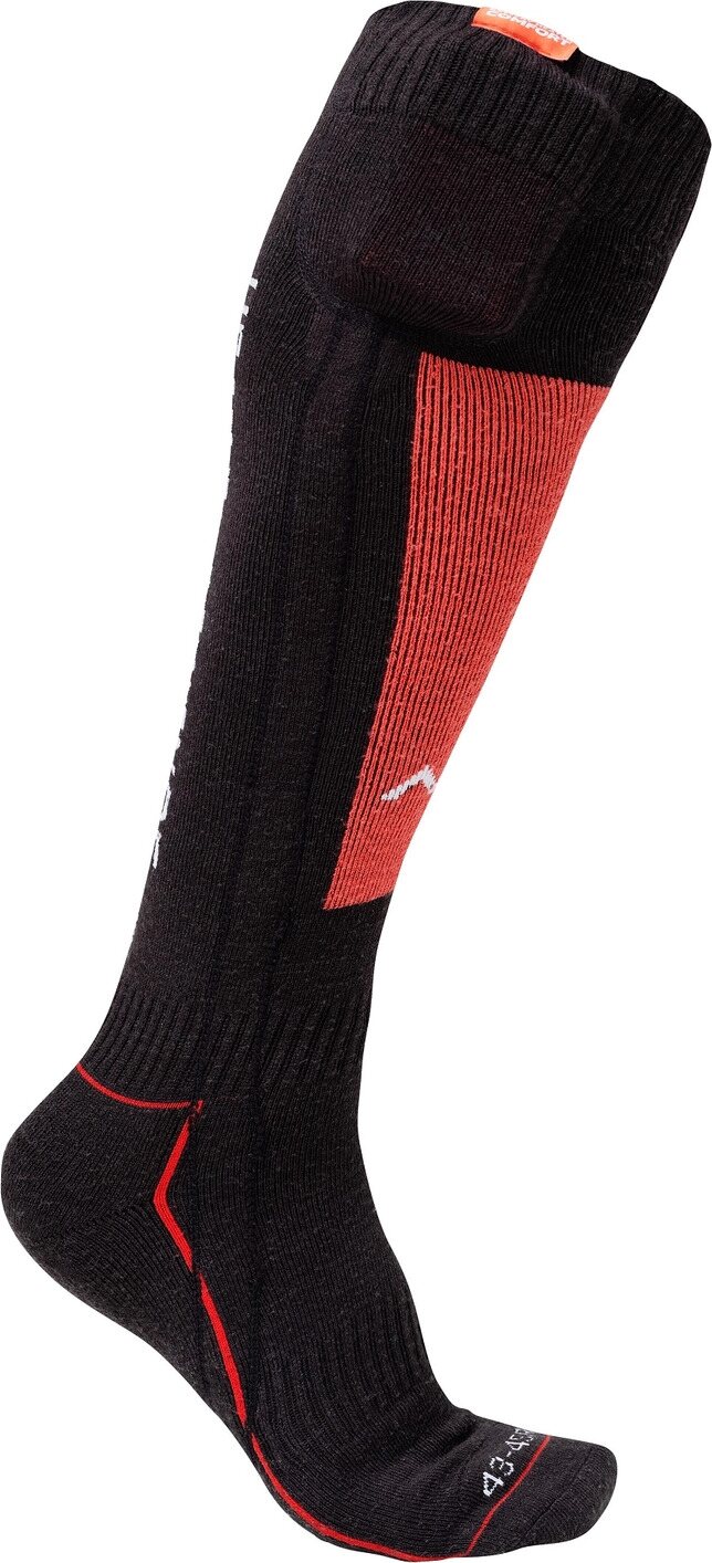 Heat Experience Heated Technical Socks with Battery Red / Black