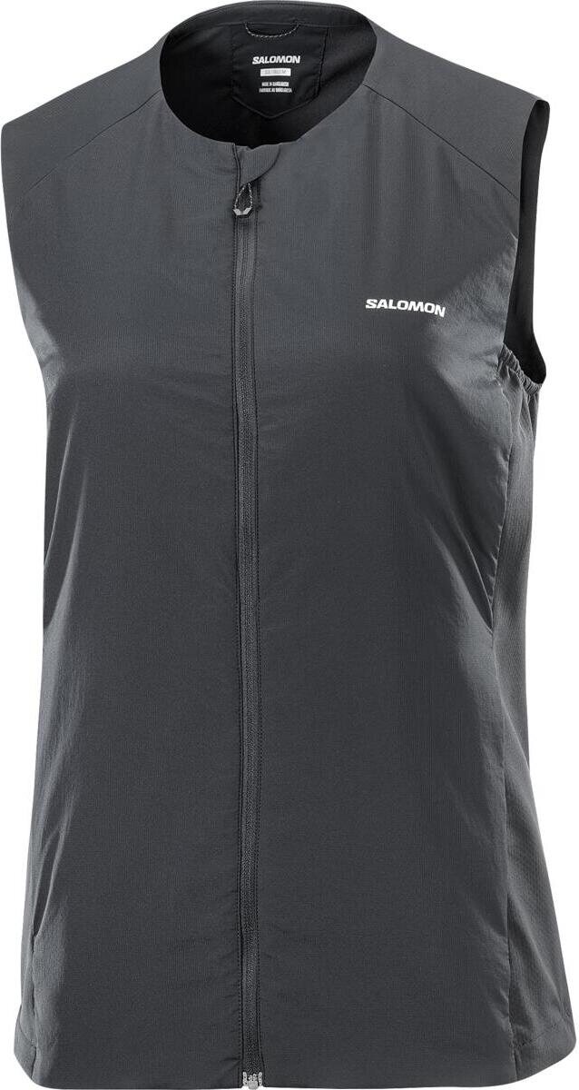 Salomon Mountain Flex Hybrid Vest Womens Deep Black