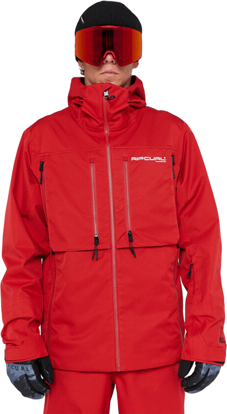 Rip Curl Anti Series ULT 30K/40K Jacket Mens Lava Red