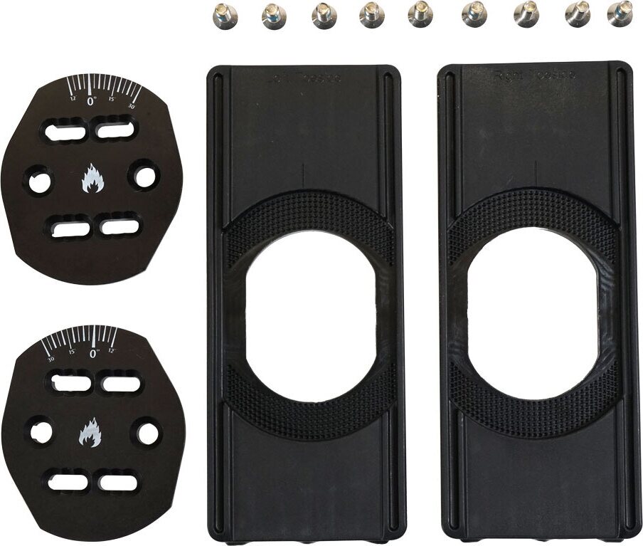 Spark R&D Solid Board Canted Pucks Black