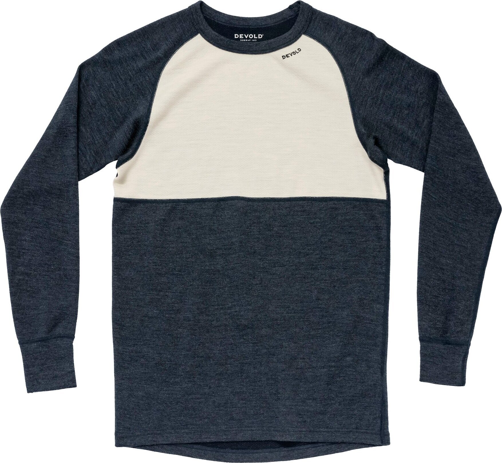 Devold Expedition Merino Silk Shirt Mens Ink/Offwhite