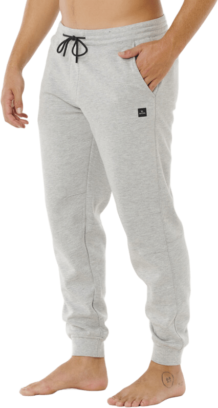 Rip Curl Anti Series Departed Trackpant Mens Light Grey Marle