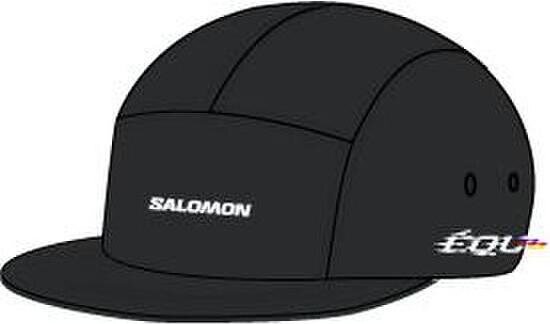 Salomon Equipe 5 Panel Cap Deep Black