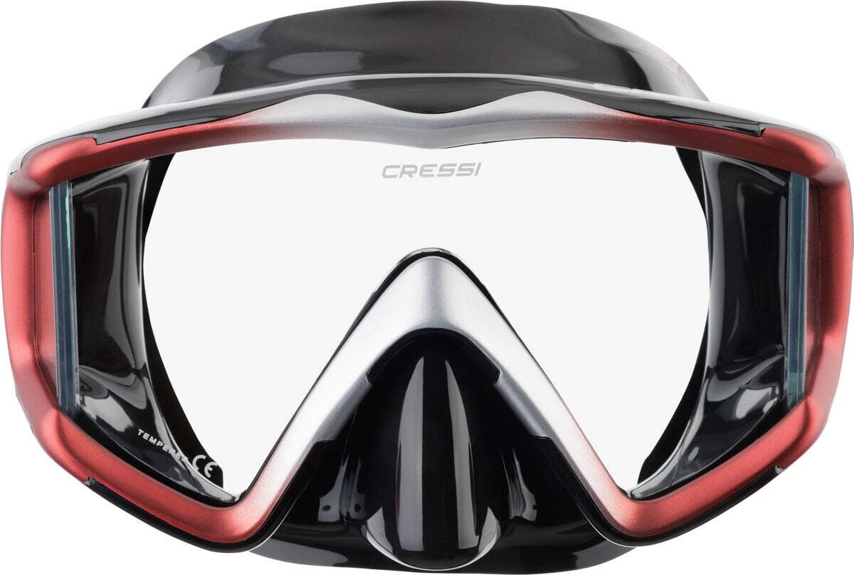 Cressi Liberty Triside Black - Red / Silver