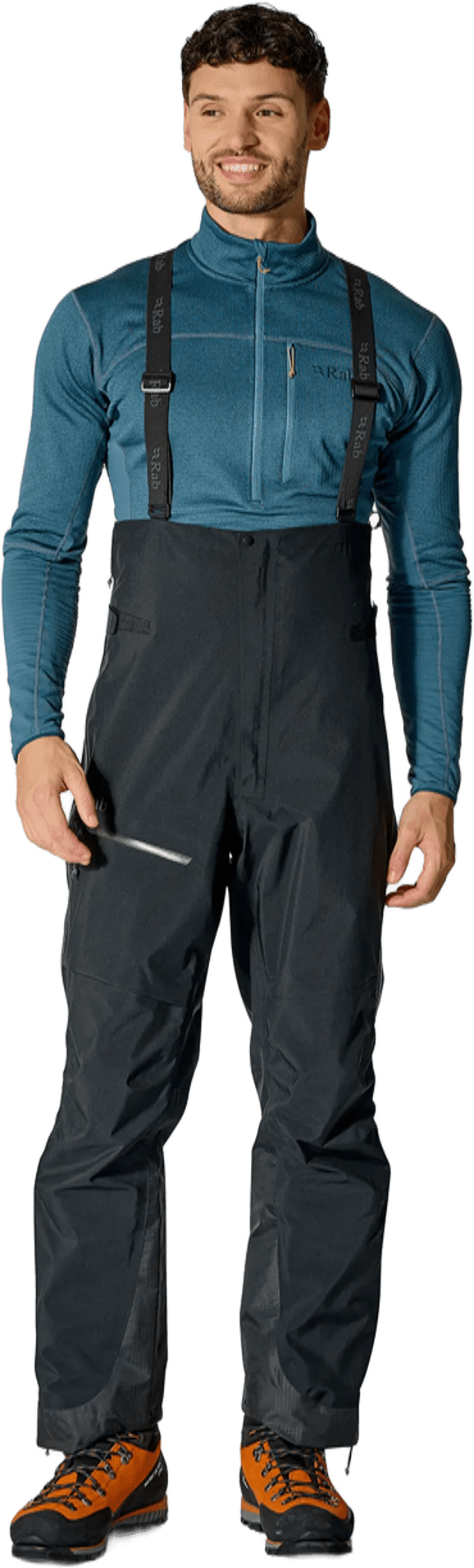 Rab Latok GTX Bib Mens Black