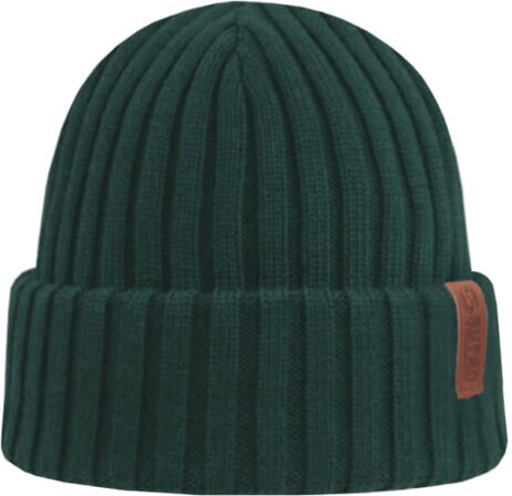 Superyellow Beam Beanie Dark Green